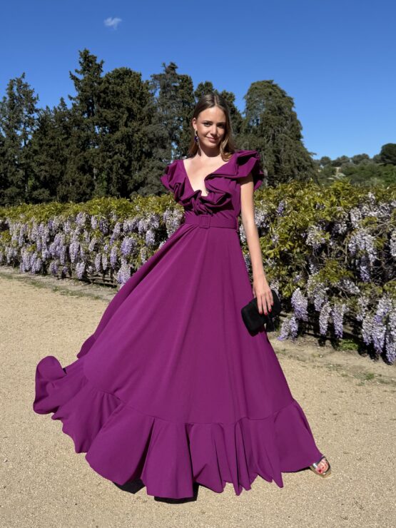 Vestido siena purple - Imagen 3