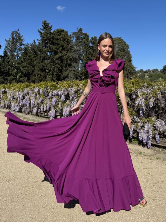 Vestido siena purple - Imagen 2