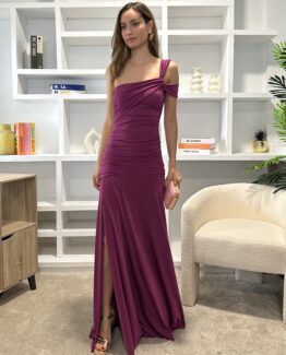 Vestido Elizabeth buganvilla