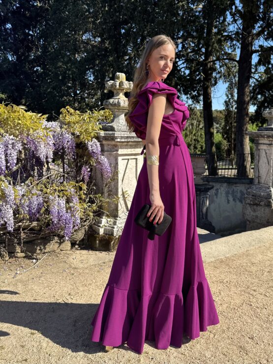 Vestido siena purple - Imagen 4