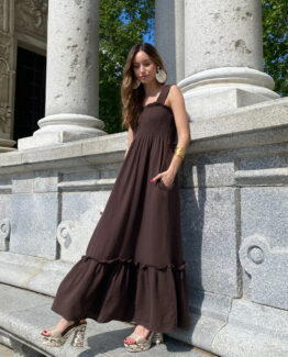 Vestido eve chocolate
