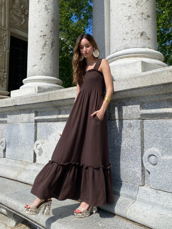 Vestido eve chocolate