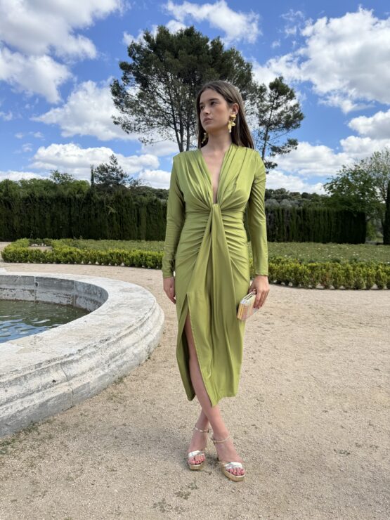 Vestido Parma pistacho - Imagen 3
