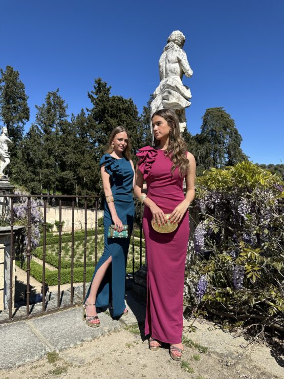 Vestido Leonor buganvilla - Imagen 5