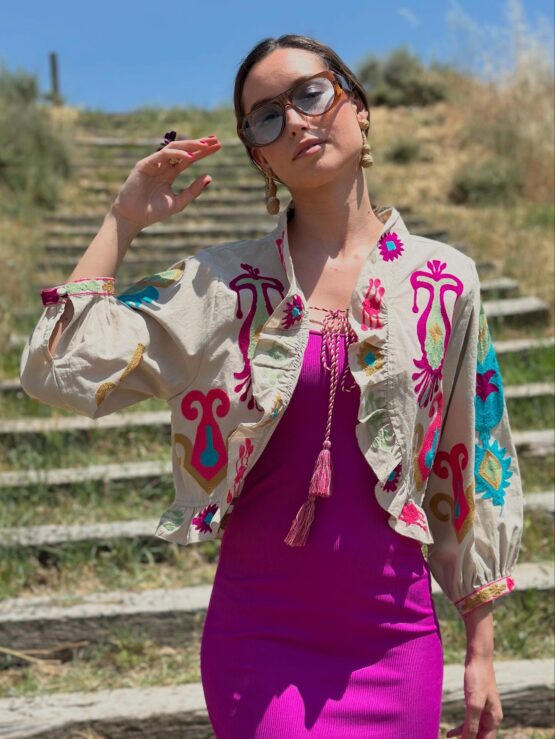 Bolero bordado - Imagen 2