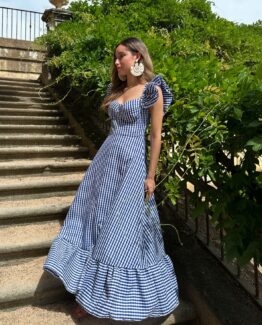 Vestido colette Vichy azul