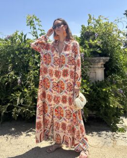 Vestido Marrakech terracota