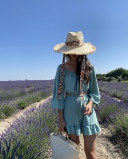 Conjunto Lauren verde agua