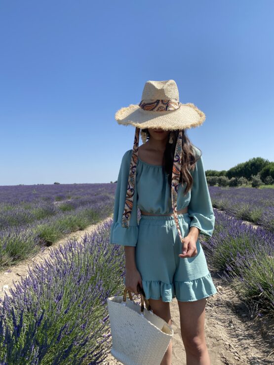 Conjunto Lauren verde agua