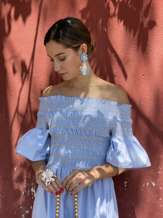 Vestido versales sky Blue - Imagen 4