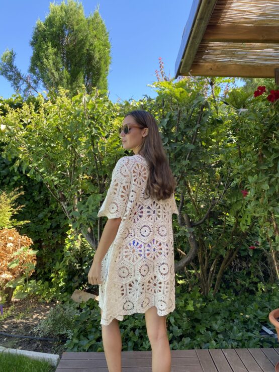 Kimono Denia  beige - Imagen 4