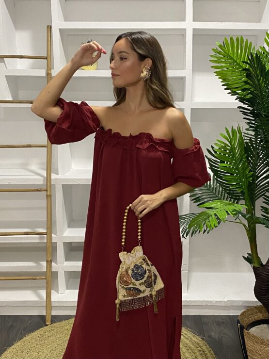 Vestido Altea rouge - Imagen 4