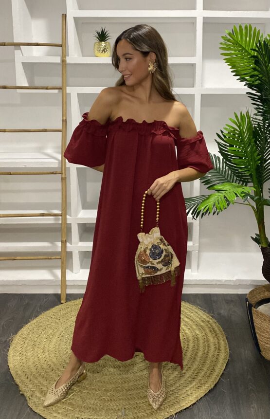 Vestido Altea rouge - Imagen 5