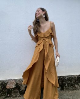 Conjunto amalfi azafrán