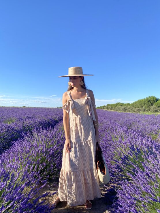 Vestido Provenza cuadro Vichy - Imagen 3