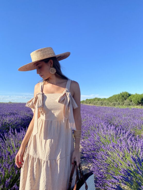 Vestido Provenza cuadro Vichy - Imagen 2