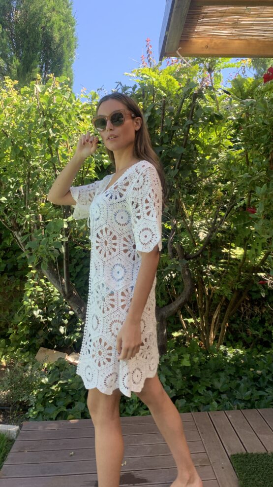 Kimono Denia blanco - Imagen 2