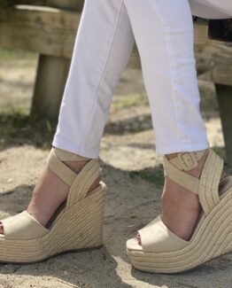 Cuña toscana beige