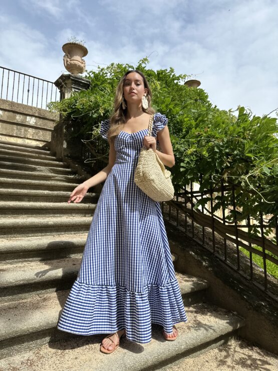 Vestido colette Vichy azul - Imagen 6