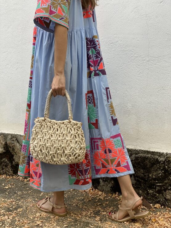 Bolso cords beige - Imagen 2