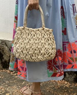 Bolso cords beige