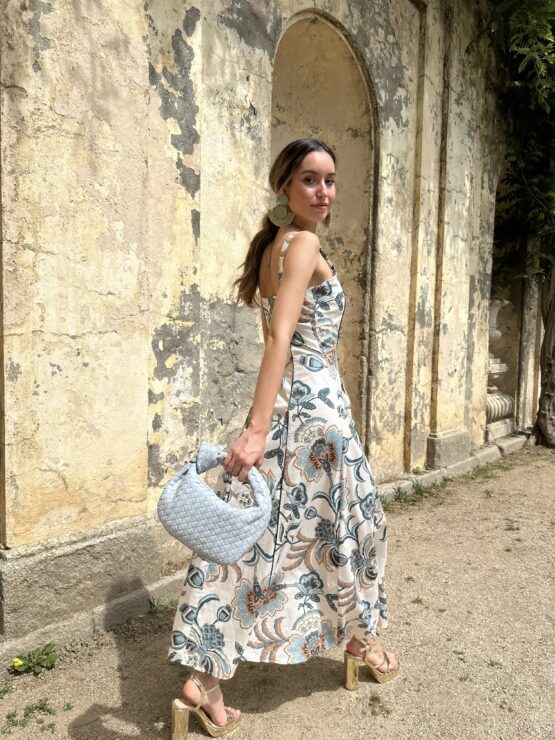 Vestido saint tropez turquesa - Imagen 2