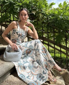 Vestido saint tropez turquesa