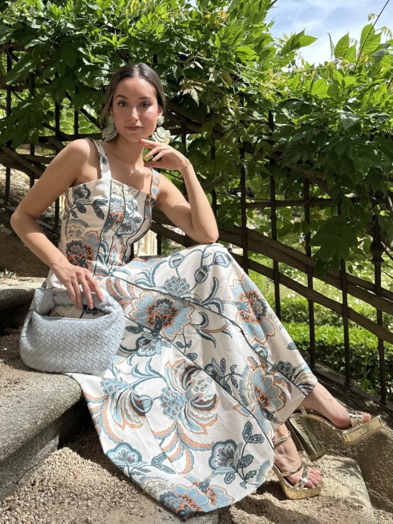 Vestido saint tropez turquesa