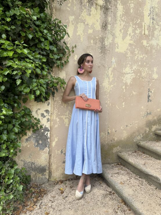 Vestido Cayetana sky Blue - Imagen 6