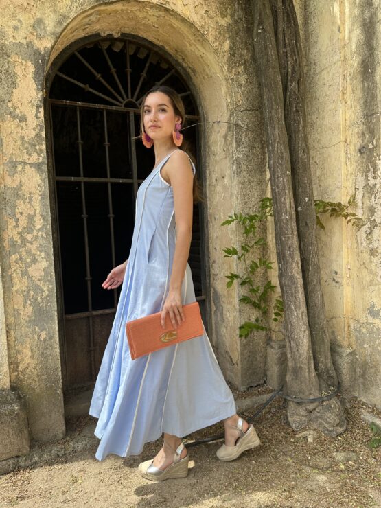 Vestido Cayetana sky Blue - Imagen 4