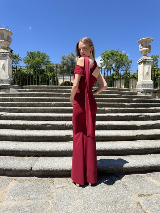 Vestido Normandie rouge - Imagen 4