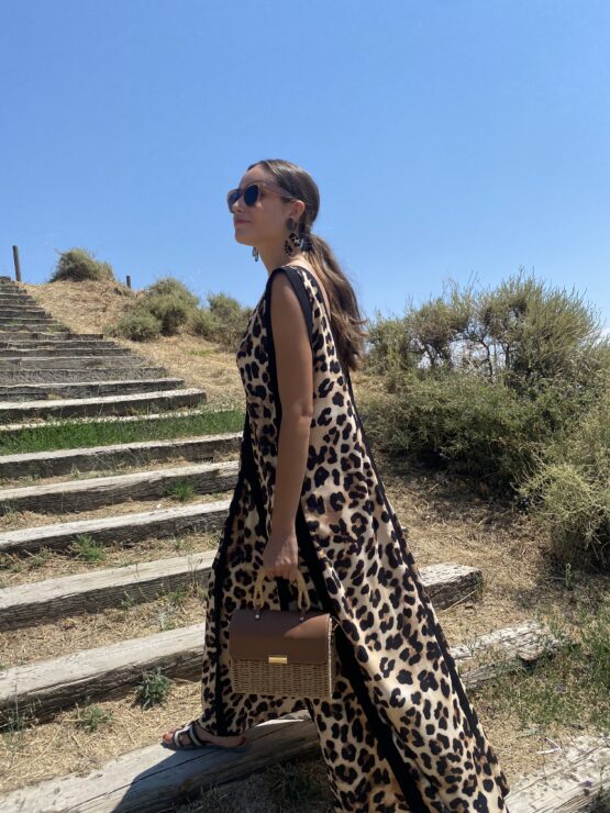 Vestido animal print - Imagen 3