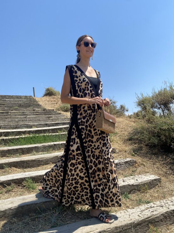 Vestido animal print - Imagen 2
