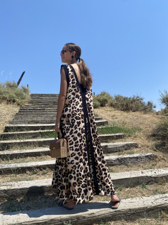 Vestido animal print - Imagen 4