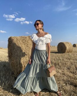 Falda Zoe khaki