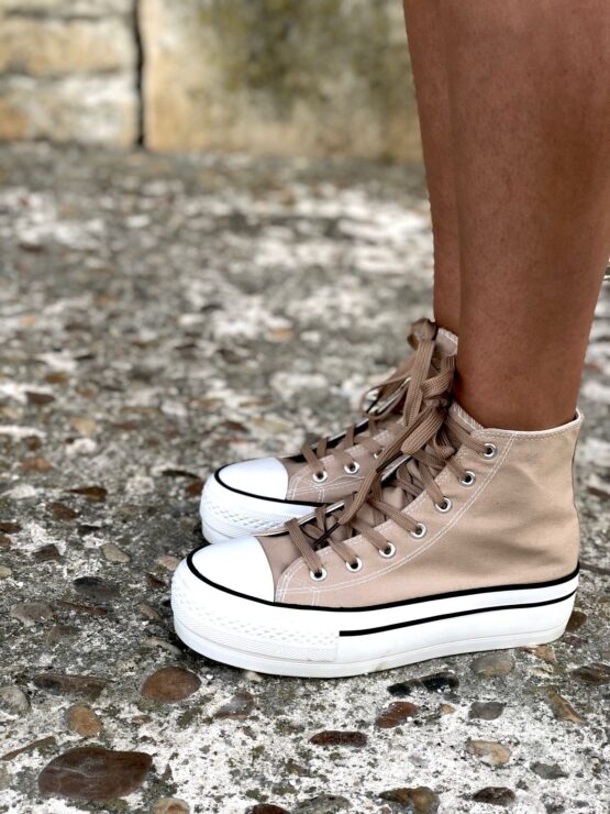 Zapatillas Alta Beige