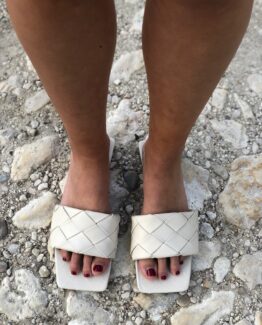 Sandalia Plana Trenzado Hielo