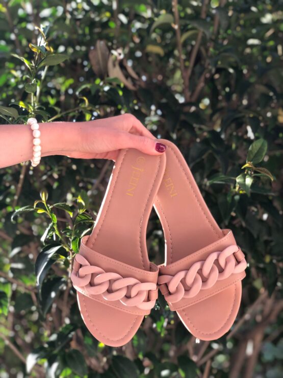 Sandalia Cadena Beige - Imagen 2