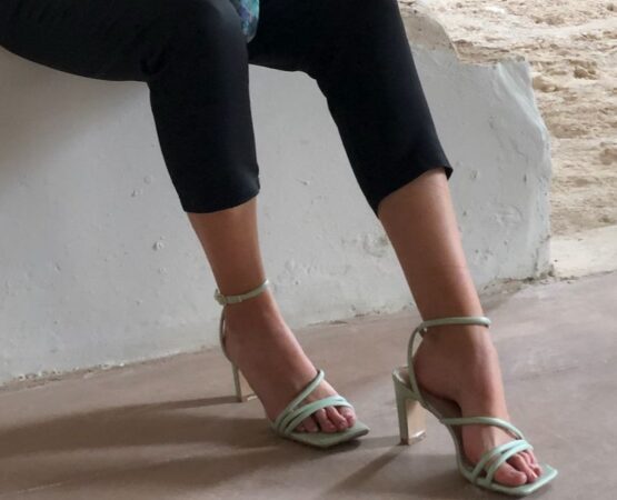 Sandalia Tiras Menta - Imagen 2