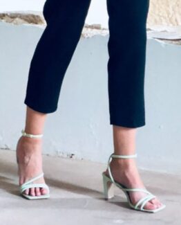 Sandalia Tiras Menta