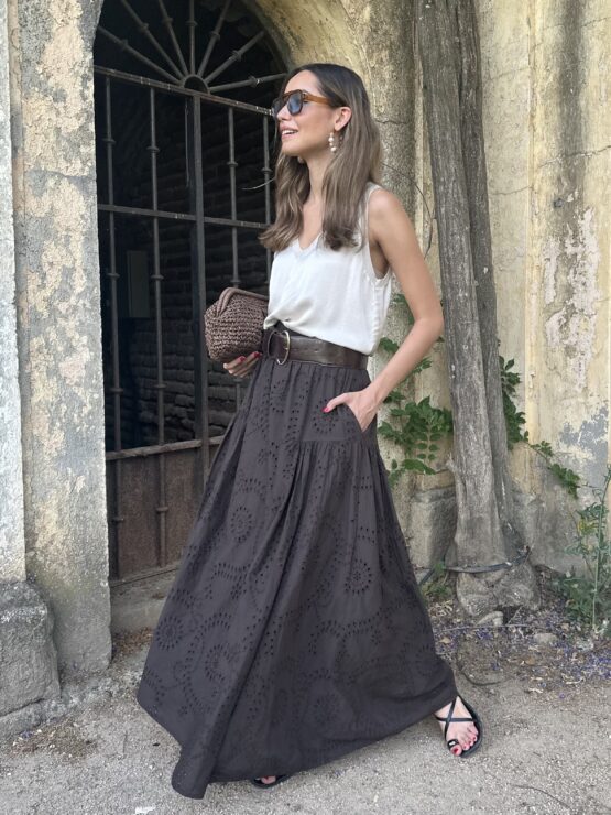 Falda pippa bordado inglés - Imagen 6