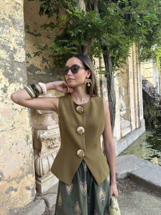 Chaleco candela oliva - Imagen 4