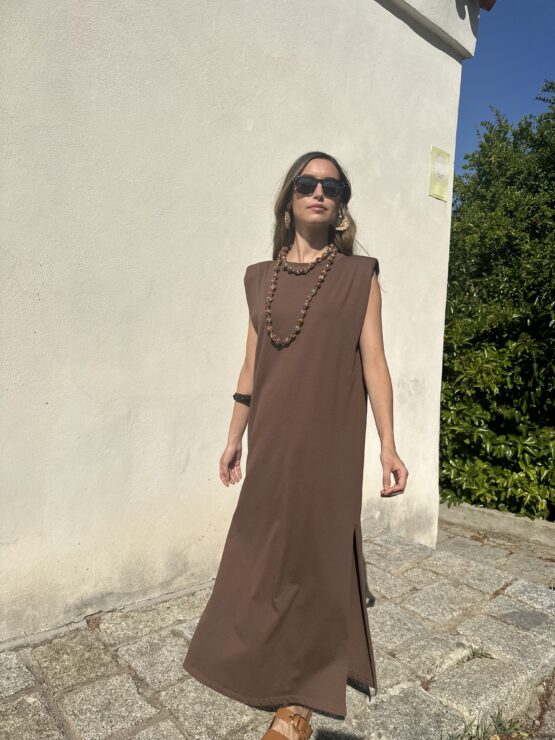 Vestido Valentina chocolate - Imagen 5