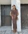 Vestido Valentina chocolate