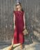 Vestido Valentina burgundy