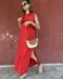 Vestido Valentina rojo