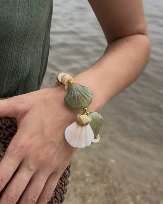 Pulsera concha Olive